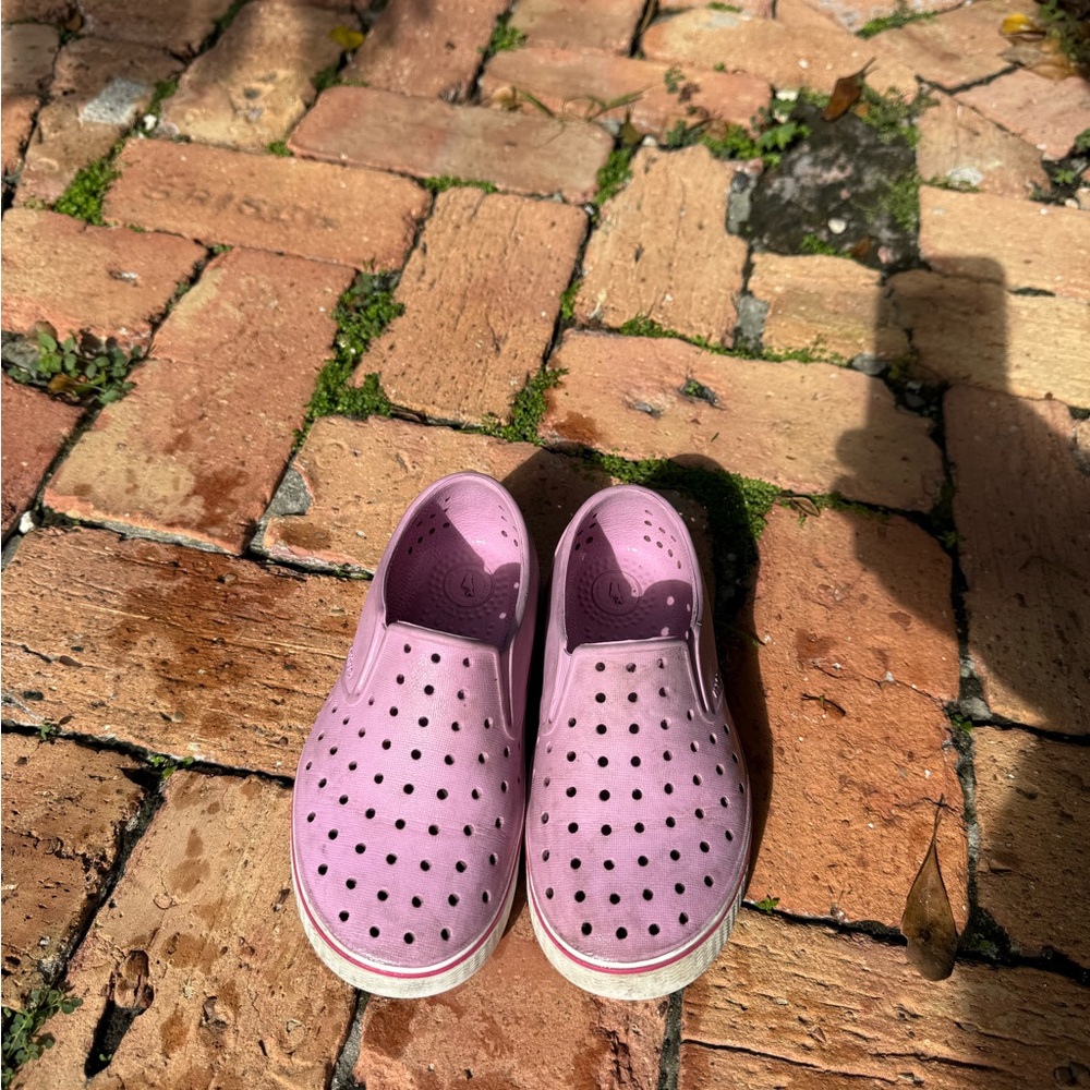Native Kids Pink Slip-on Shoes